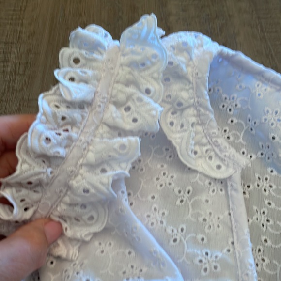 Tularosa Women's White Crop-top - Picture 3 of 4